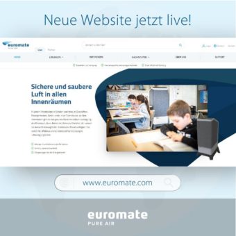Euromate: Kompletter Relaunch der Webseite