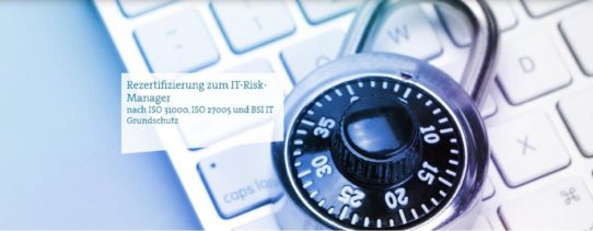 Rezertifizierung zum IT-Risk-Manager (Schulung | Online)