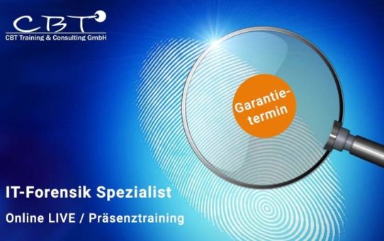 Zertifizierung zum IT-Forensik Spezialist (Schulung | Online)