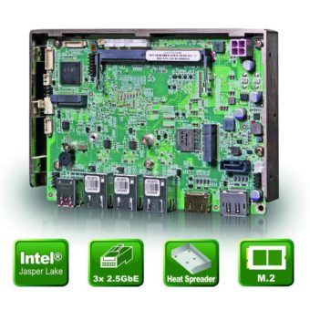 Embedded Board mit Tripple 2.5G Netztwerkschnittstelle