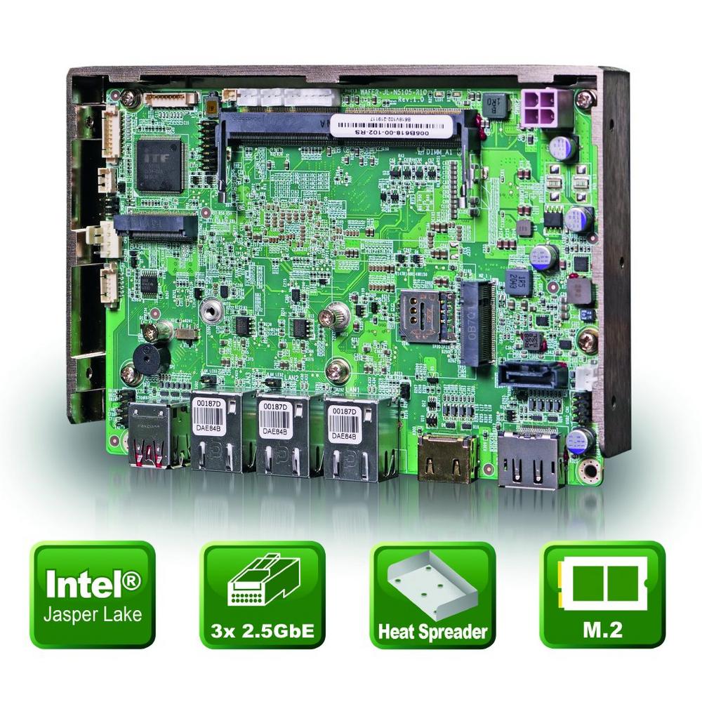 Embedded Board mit Tripple 2.5G Netztwerkschnittstelle