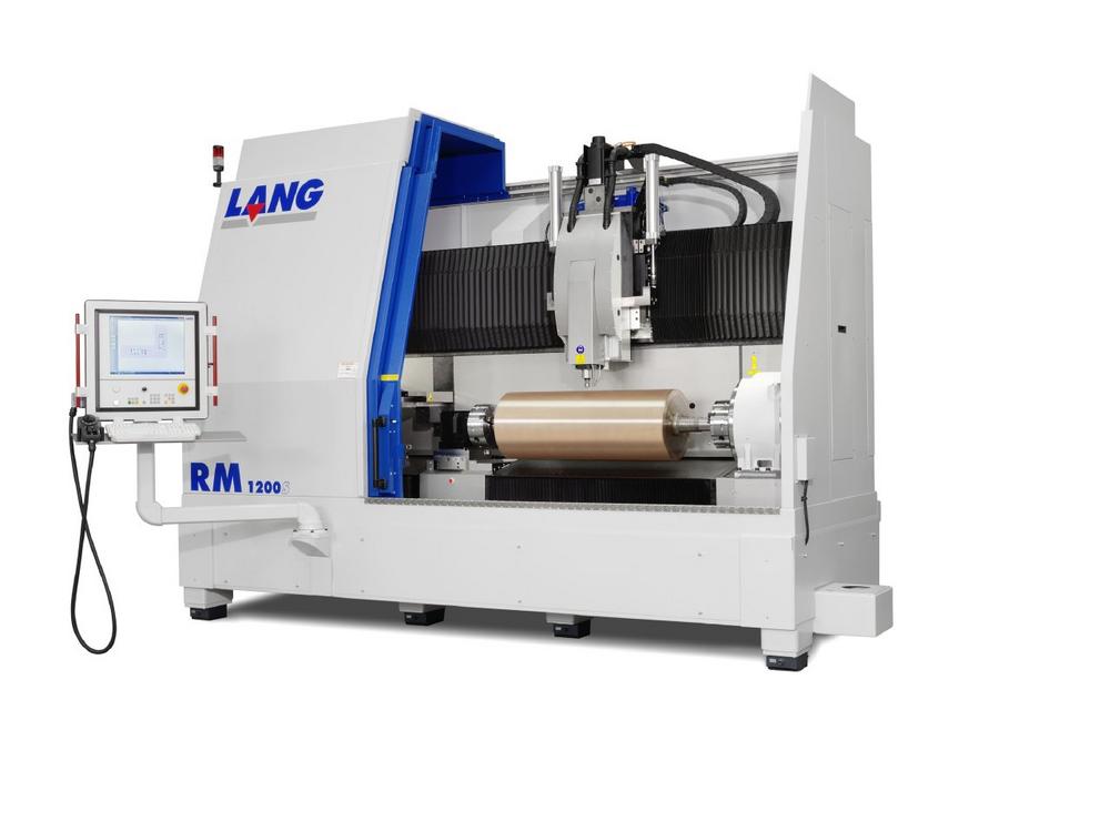 RM-Serie von LANG: Fräsmaschinen für  kürzere Produktions- und Lieferzeiten von Zylindern