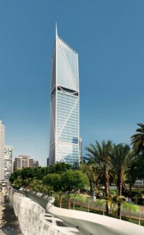 Prämiert mit dem Best Tall Building Award: ‚181 Fremont‘-Wolkenkratzer in San Francisco nutzt die ersten notfalltauglichen thyssenkrupp-Aufzüge der USA