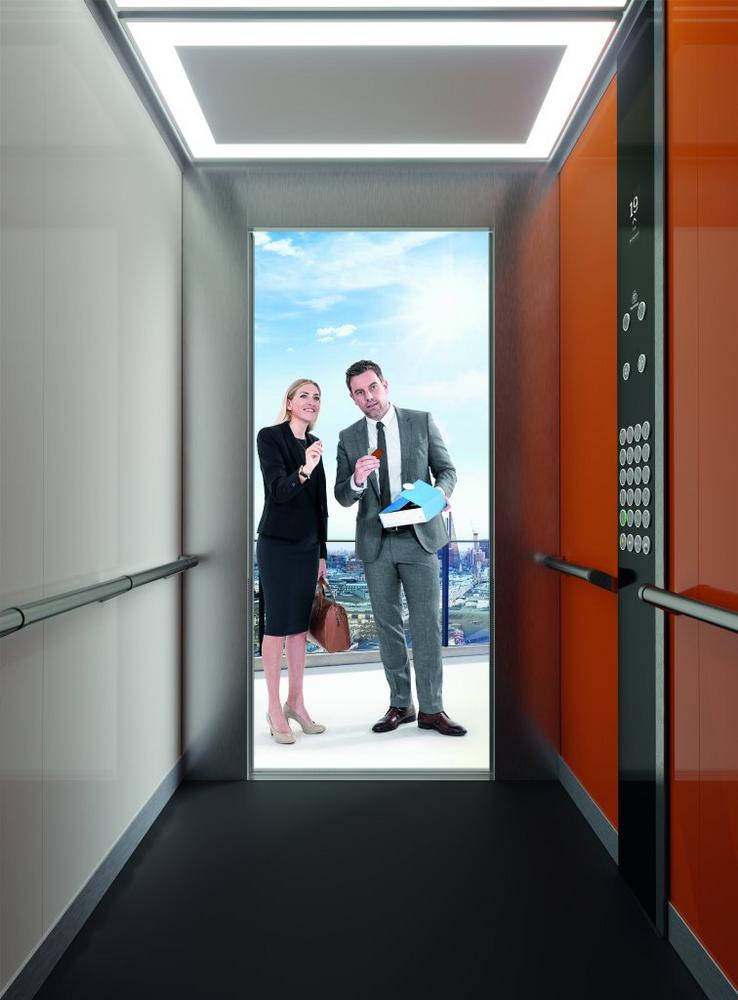 thyssenkrupp Elevator bringt mit "synergy" und "evolution" zwei neue Produktfamilien für niedrige und mittelhohe Gebäude auf den europäischen Markt