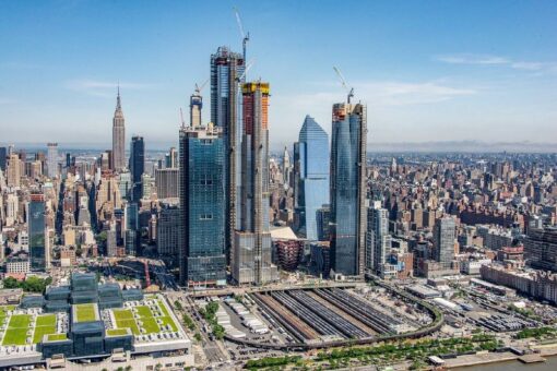 Das nächste Mega-Projekt: thyssenkrupp-Technologie macht Hudson Yards in New York mobil