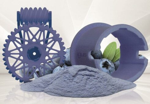 Blaues SLS-Material für den 3D-Druck von igus sorgt für noch mehr Lebensmittelsicherheit