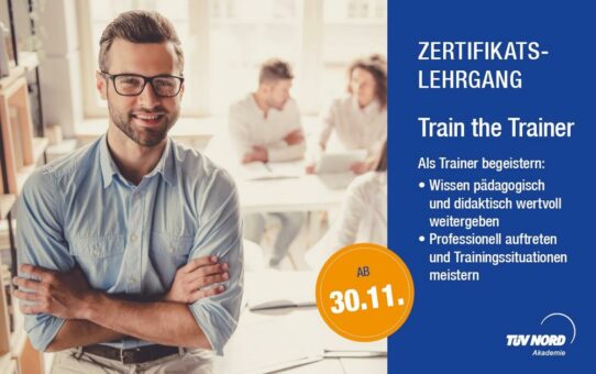 Train the Trainer – Zertifikatslehrgang (Seminar | Dresden)