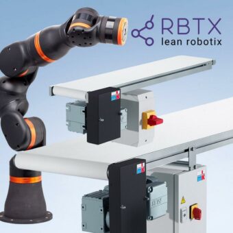 Zuverlässige Fördertechnik für RBTX Low-Cost-Automation