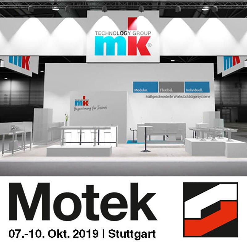 Motek 2019 - Maßgeschneiderte Werkstückträgersysteme