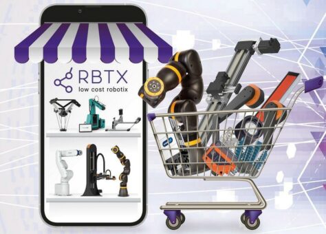 RBTX Online-Marktplatz 2.0: Jetzt noch einfacher zur individuellen Low Cost Automation