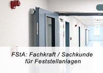 FstA: Fachkraft/Sachkunde, Feststellanlagen DIN 14677 (Webinar | Online)