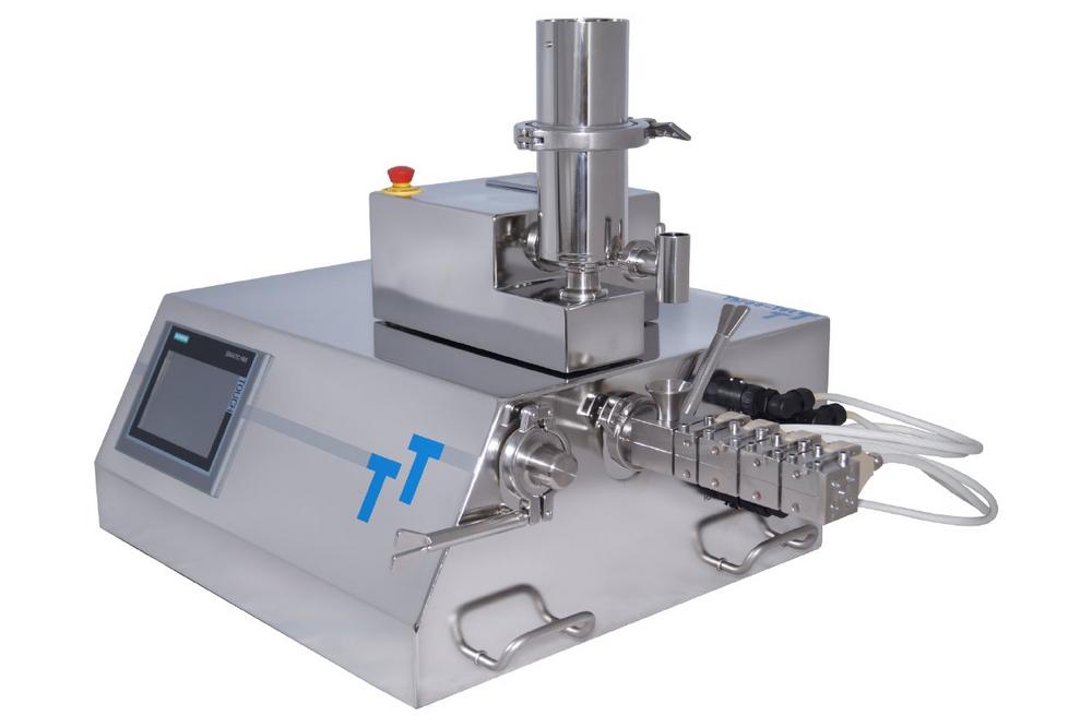 Hochwertige Dosiergeräte und Extruder von Three-Tec auf der ACHEMA