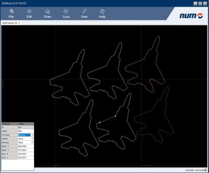 Äusserst intuitive CAD-Software vereinfacht die 2D-Bahnkonstruktion für Benutzer von CNC-Schneidemaschinen