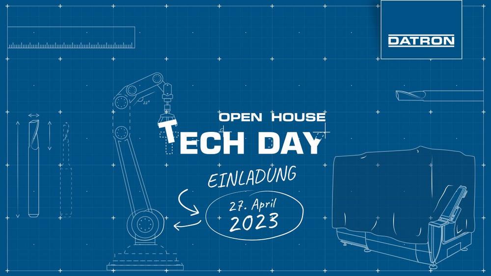 DATRON Tech Day 2023 - Für Kenner und Könner rund um das Fräsen und Dosieren