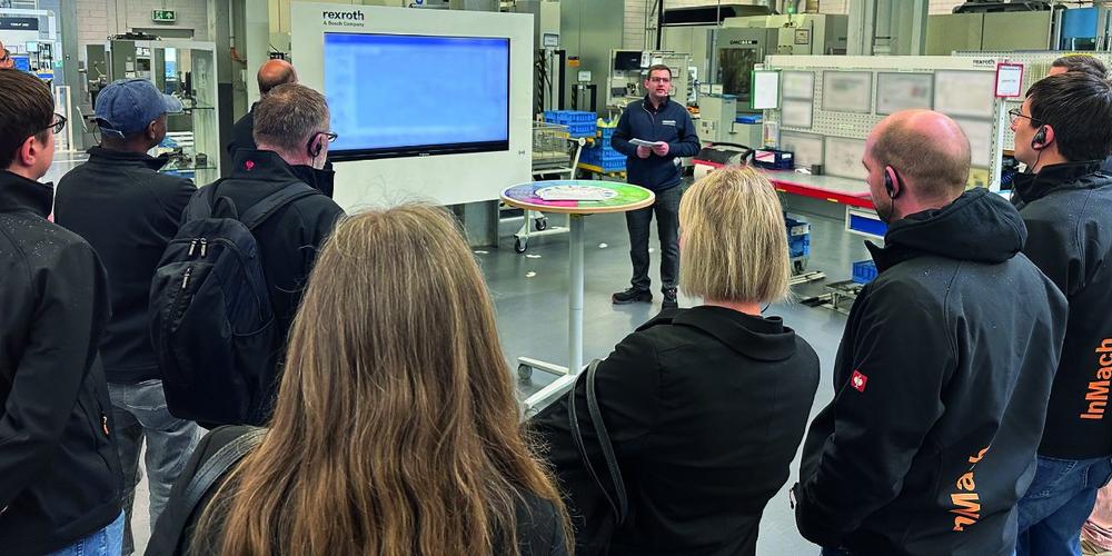 InMach zu Besuch bei Bosch Rexroth!