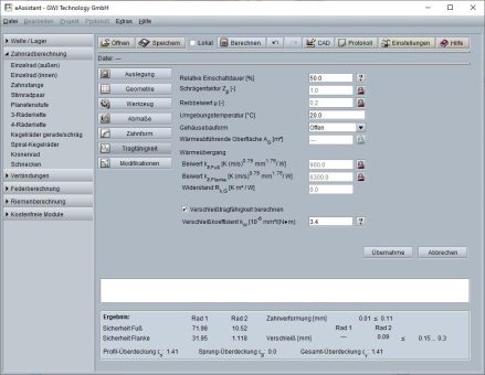 Berechnungssoftware mit neuen Erweiterungen