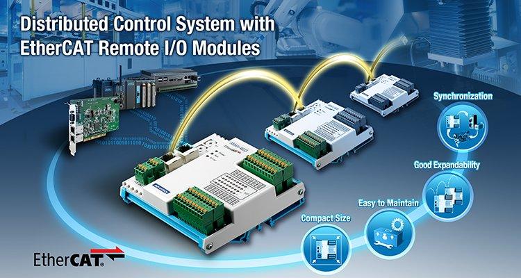 Kompakte EtherCAT Slave I/O Module für Maschinen- und Fabrikautomation