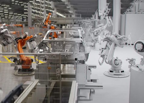 BMW iFactory Fabrikplanung im Industrial Metaverse: Digitaler Zwilling & Virtuelle Fabrik & Planung mit dem NVIDIA Omniverse