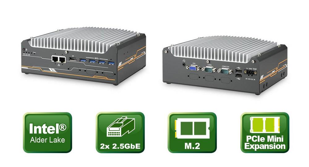 Kompaktes, lüfterloses Embedded System