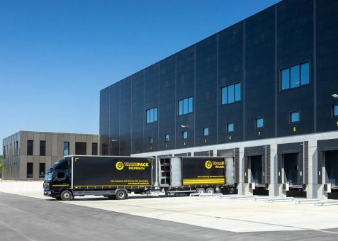 Großhändler für Transportverpackung stellt Lagerplatz zur Verfügung – Just-in-Time Logistik – Lagerplatz für Verpackungsmaterial