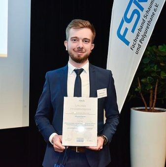 FSK-Innovationspreis 2023: Eduard Kremer vom IKV Aachen überzeugte die Jury in der Kategorie „Technologie“