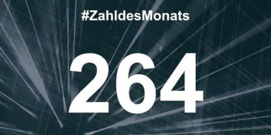 #Zahl des Monats: 264