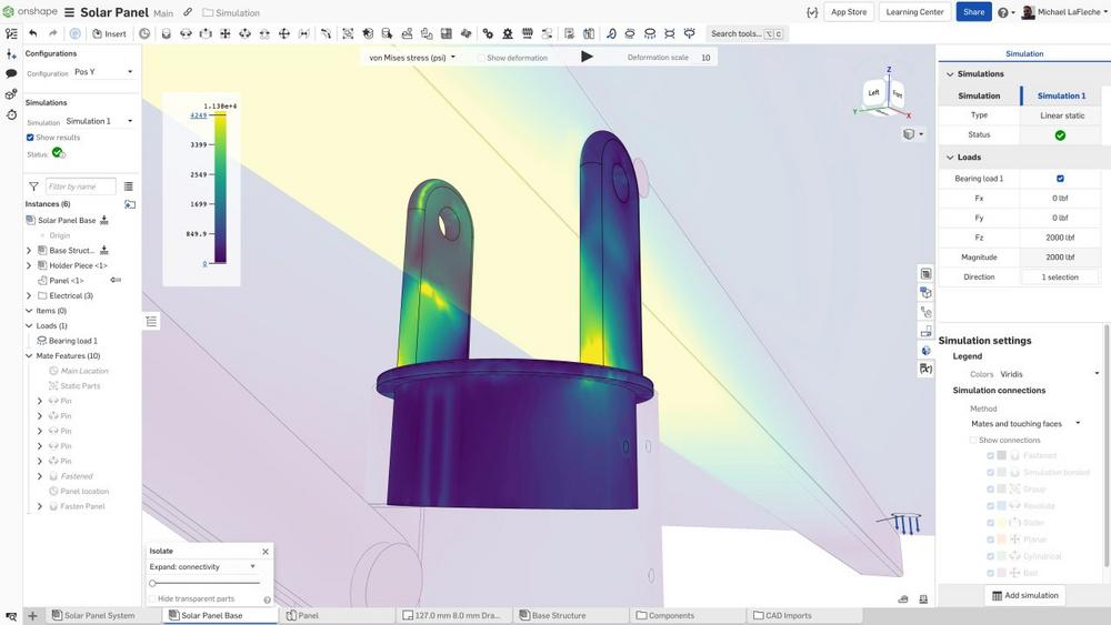 Cloud-native Simulation in Onshape von PTC