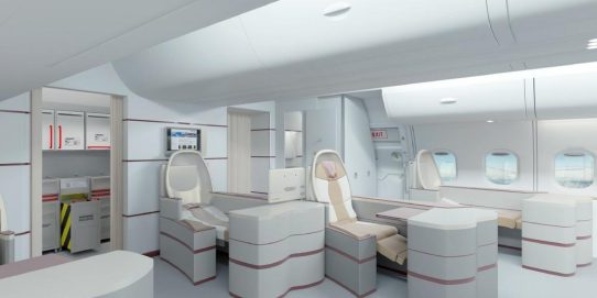 Rollon auf der Aircraft Interiors Expo 2024