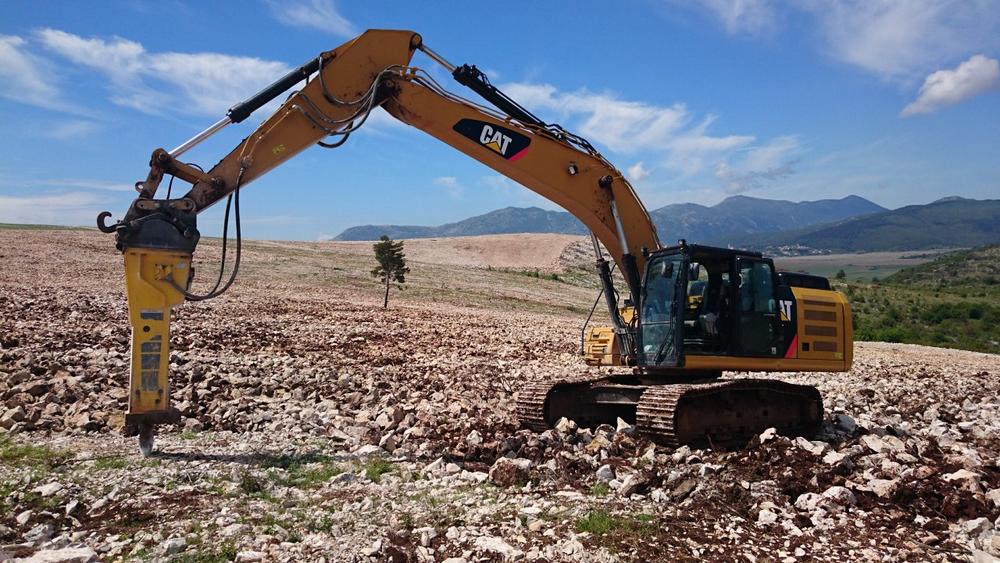 Epiroc-Abbruchhämmer mit umweltfreundlichem Schmiermittel für ein Landwirtschaftsprojekt ausgewählt