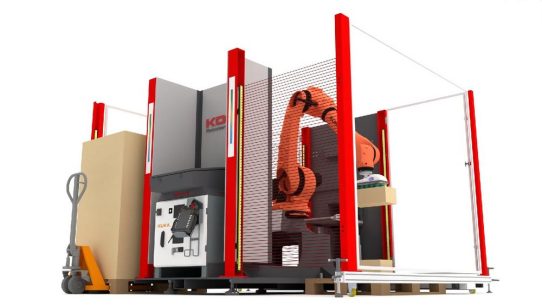 Die KOCH PalletSystemMove: Kompakte Effizienz auf kleinstem Raum
