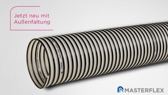Masterflex präsentiert neuen Absaug- und Förderschlauch