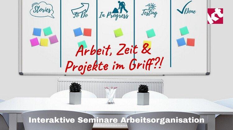Strukturierte Mitarbeit in Projekten meistern und den Arbeitsplatz in den Griff bekommen