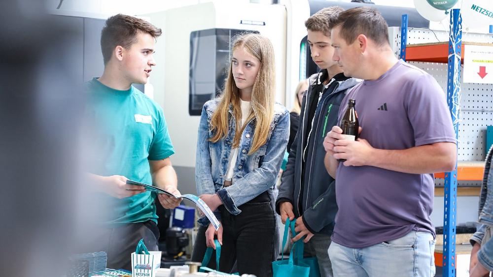 Dritter Tag der Ausbildung bei NETZSCH in Waldkraiburg