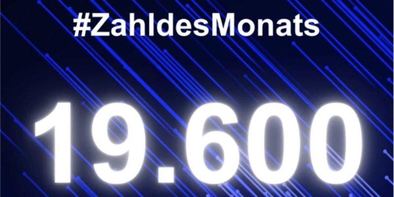#ZahldesMonats: 19.600
