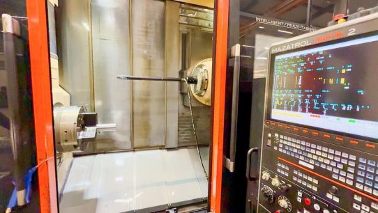 Komplettbearbeitung von Hydraulikzylindern durch Schälen auf Standard-Werkzeugmaschinen