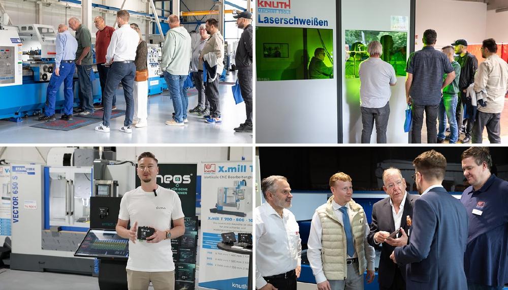 KNUTH Hausmesse 2025: Erfolgreiches Branchentreffen mit Technologie  zum Anfassen