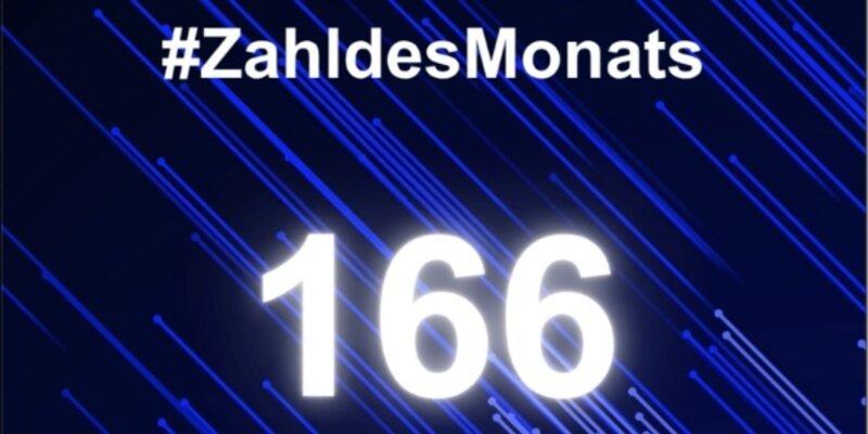 #Zahl des Monats: 166