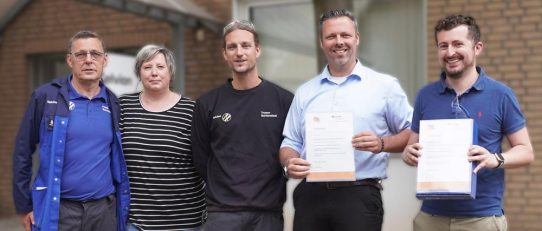 Kelvion erhält Auszeichnung für herausragende Sicherheit am Arbeitsplatz
