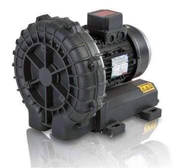 Effiziente Materialabsaugung und -trennung mit dem leistungsstarken Seitenkanalverdichter R40MD-2,2-1ph