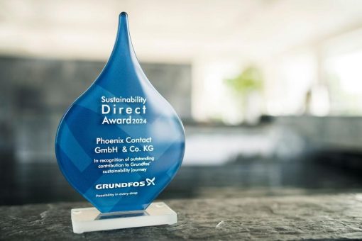 Grundfos zeichnet Phoenix Contact mit dem Sustainability Direct Award aus
