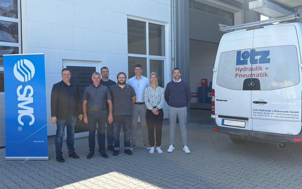 SMC begrüßt LOTZ Hydraulik + Pneumatik als neuen Vertriebspartner