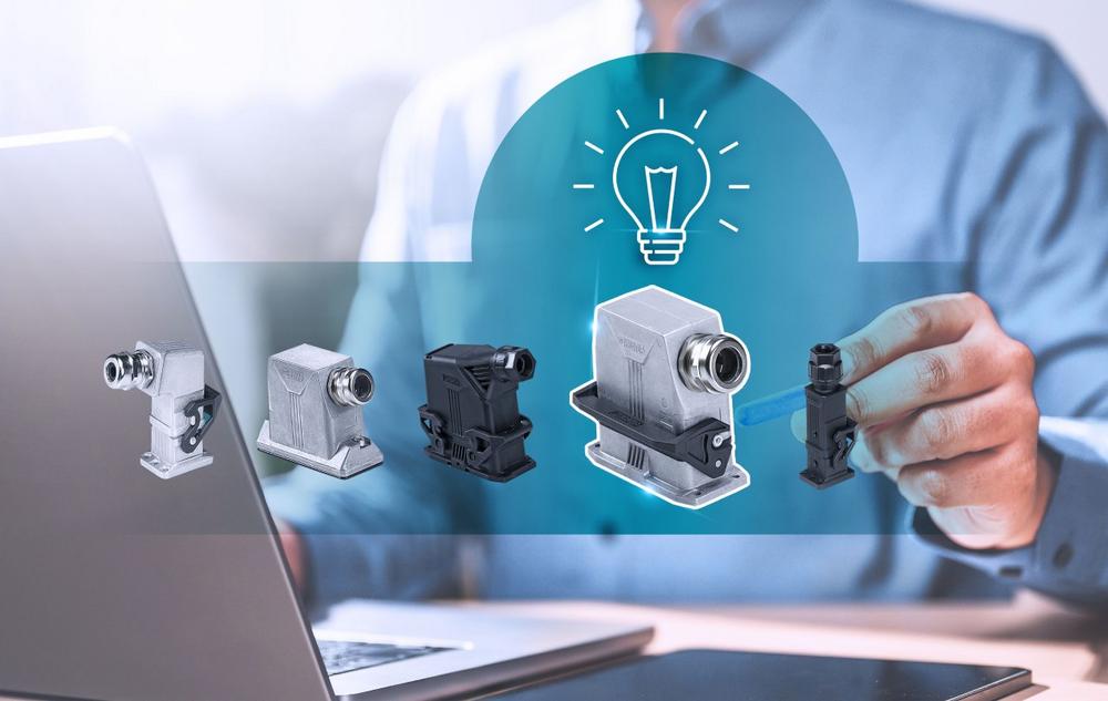 Neuer Online-Konfigurator für schwere Steckverbinder