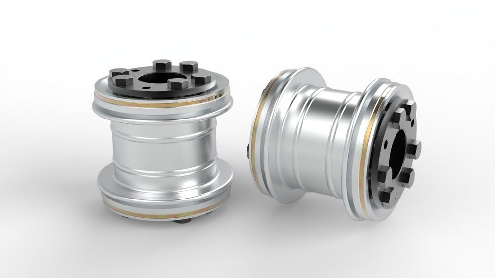 Torsionssteife Metallbalgkupplung KSS für Hochgeschwindigkeits-Prüfstände und Servo-Antriebe