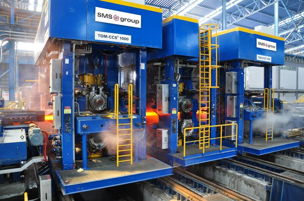 Yamato Steel modernisiert Schwerprofilstraße mit neuen CCS®-Walzgerüsten von SMS group zur Verbesserung der Produktionsleistung