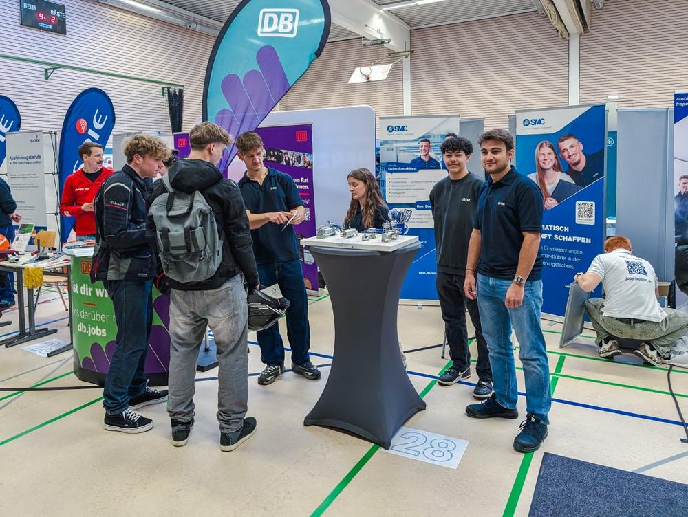 SMC Deutschland begeistert junge Talente für Automatisierung und informiert zu Einstiegs- und Berufschancen in Dreieich und Darmstadt