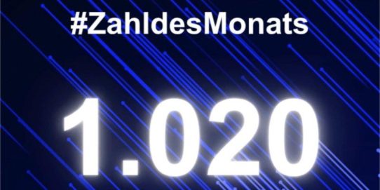 #ZahldesMonats: 1.020