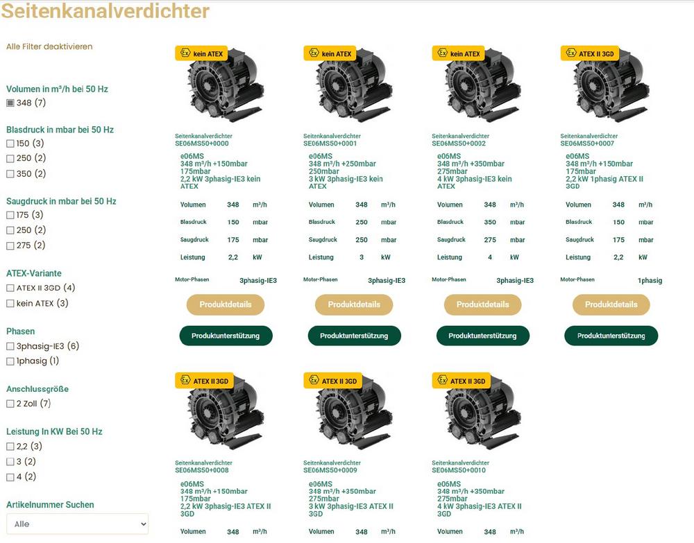 FPZ Seitenkanalverdichter e06MS – Effizienz und Zuverlässigkeit für die Kunststoffindustrie