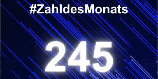 #ZahldesMonats: 245