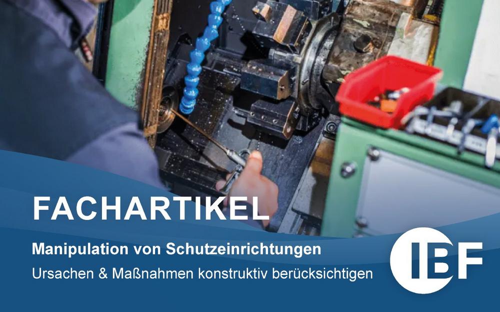 Manipulation von Schutzeinrichtungen