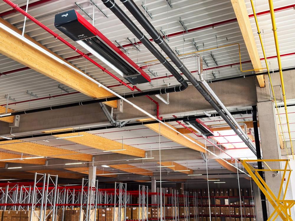 GROUP7 setzt beim neuem Logistikzentrum «Schwaig 2» auf die Zukunft mit energieflexibler Hallenheizung